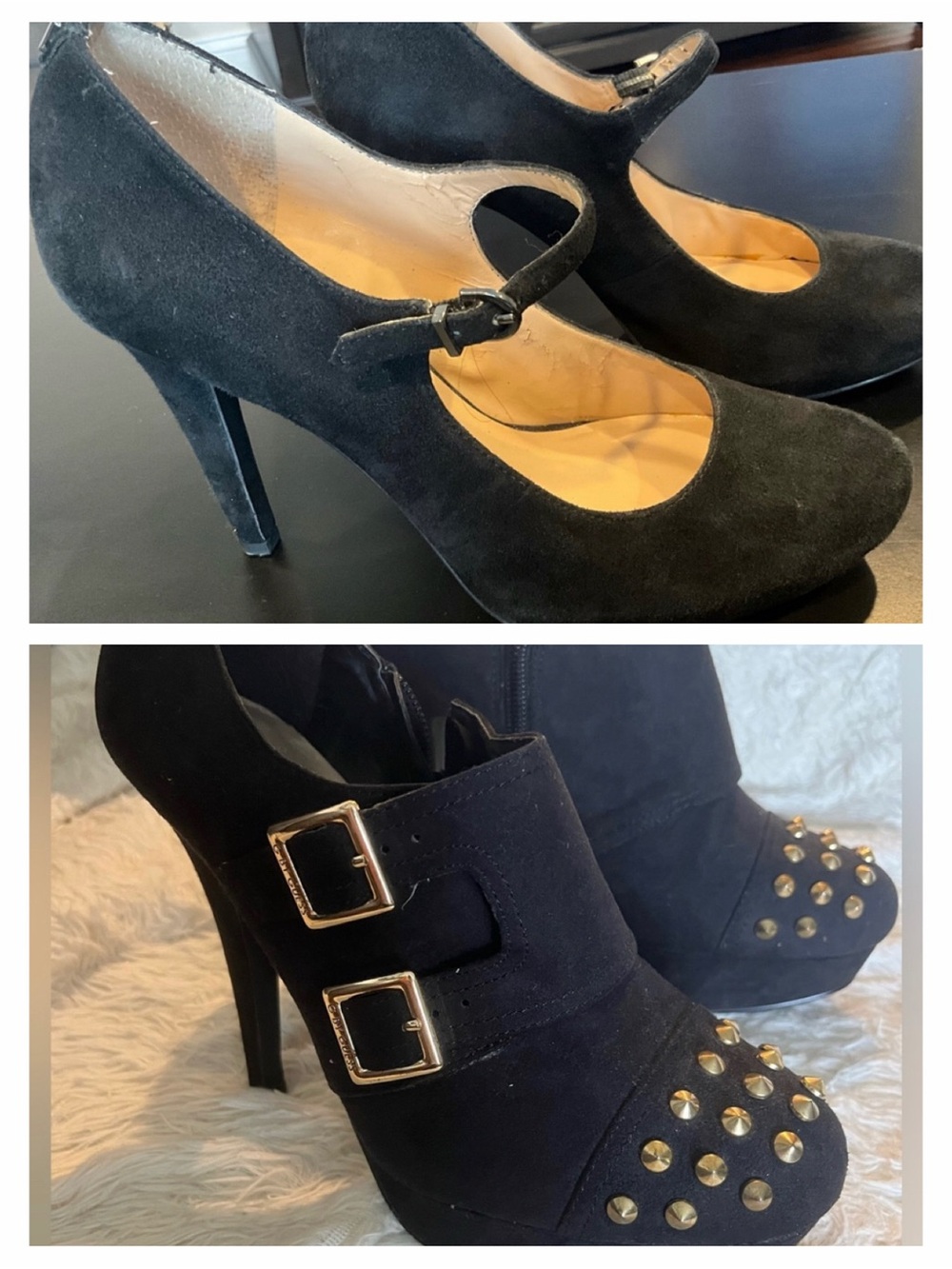 Vintage Guess Black Heels and Booties
